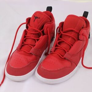 Nike Air Jordan B’Loyal Kids’ Shoes – Size 3Y | White/Black/Red | GreatCondition